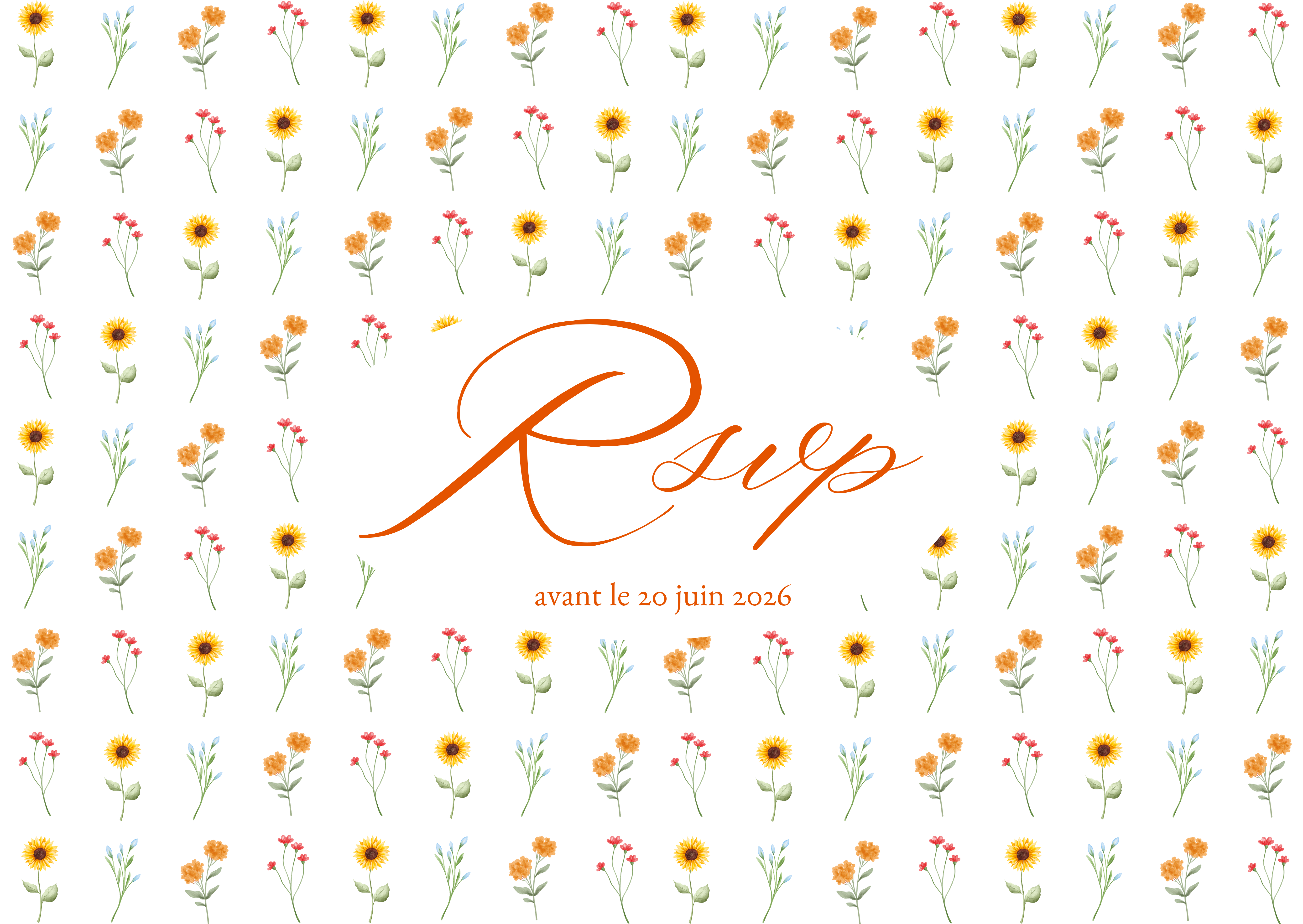 RSVP classique recto